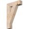 Ekena Millwork Traditional Block Smooth Bracket, Douglas Fir, 5 1/2"W x 24"D x 36"H BKT06X24X36TRA05SDF - alternate 1